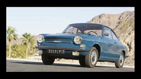 Une Simca 1000 Coupé 1967 aux enchères Bonhams de Scottsdale