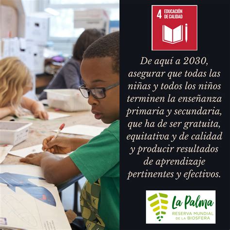 ODS 4 educación de calidad Garantizar una educación inclusiva y