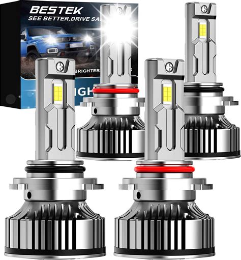 BESTEK Fit For Chevy Silverado 1500 2500 3500 1999 2006 9005 HB3 High