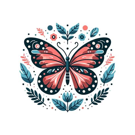 Icono Plano De Mariposa Ilustraci N Vectorial De Mariposa En Estilo