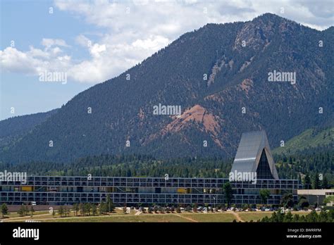 The Campus Of The United States Air Force Academy In Colorado Springs