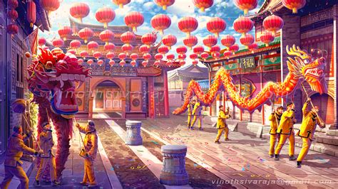 Artstation Chinese New Year Celebration