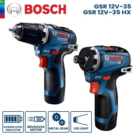 Bosch Destornillador Inal Mbrico GSR 12V 35 HX Taladro El Ctrico