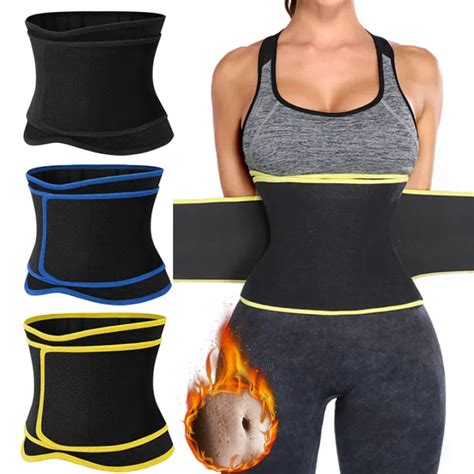 Women Waist Trainer Trimmer Slimming Sheath Belly Band Body Shaper Sports Girdles Workout Belt