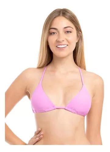 Bikini Triangulo Liso Morado Cuotas sin interés