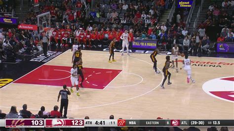 Challenge Of Called Foul Cavaliers Hawks Nba Official