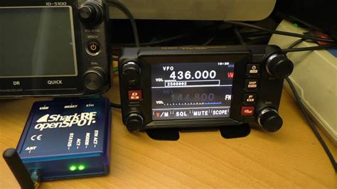 Openspot Sharkrf Dmr To C Fm Yaesu System Fusion Youtube