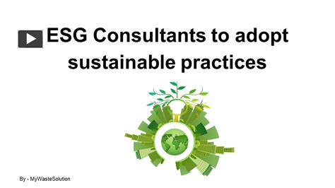 Ppt Esg Consultants To Adopt Sustainable Practices In Investment Decisions Powerpoint