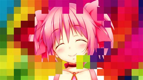 Madoka Pixel Wallpaper ~ Puella Magi Madoka Magica By Yiffycupcake On Deviantart