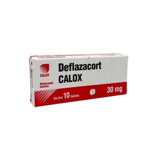 DEFLAZACORT 30 MG X 10 TAB CALOX FarmaGO Somos Que Una Farmacia