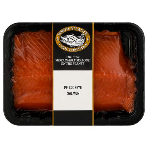 Save On North Atlantic Fish Company Wild Caught Sockeye Salmon Fillet