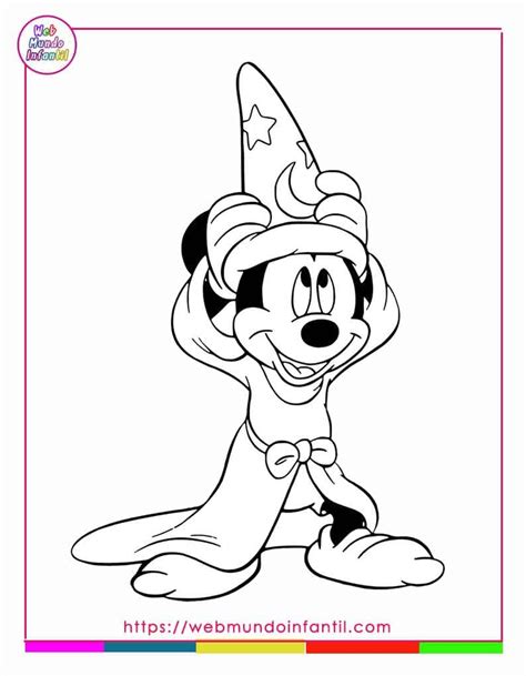 Dibujos Mickey Mouse Para Colorear E Imprimir En Pdf