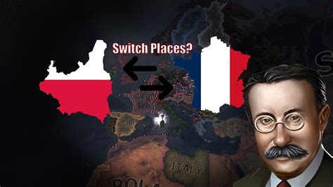 What If Poland And France Swapped Places In Hoi Timelapse