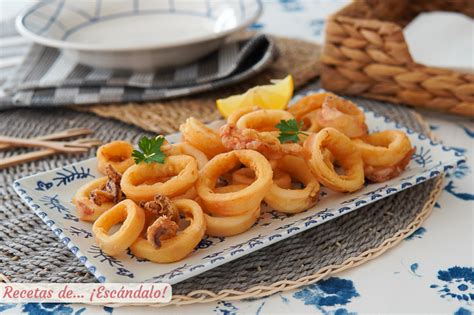 Prepara Los Calamares A La Andaluza M S Ricos Recetas De Esc Ndalo