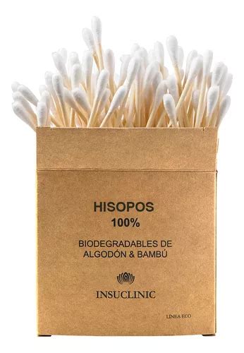 Pack Hisopos De Bamb Hisopos De Bambu Unidades Mercadolibre