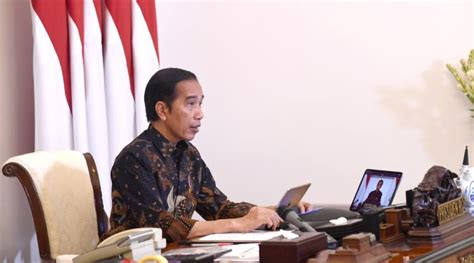 Jokowi Evaluasi Pelaksanaan Psbb