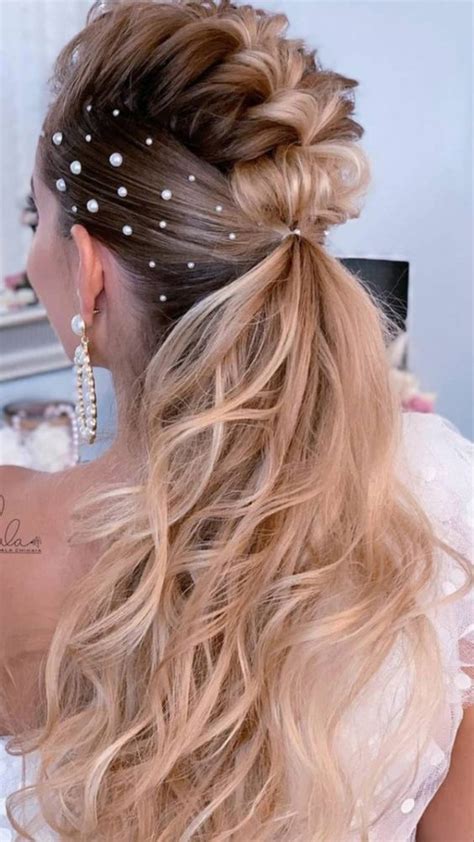 Perlas Para El Cabello Peinados Con Perlas Para Inspirarte