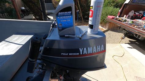 How To Change Oil On Yamaha Stroke