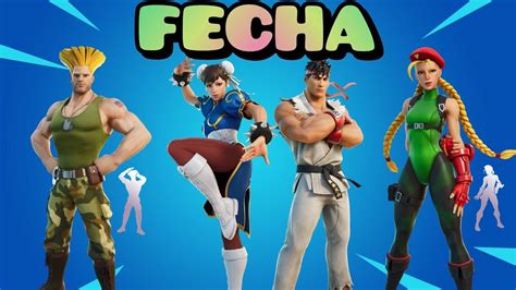 CUANDO VUELVEN LAS SKINS DE STREET FIGHTER A FORTNITE Chunli Ryu