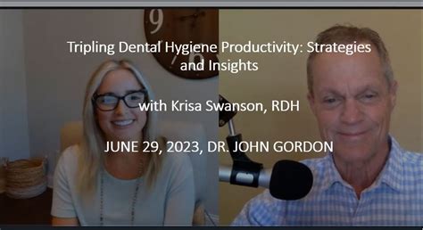 Podcast Tripling Dental Hygiene Productivity Strategies And Insights