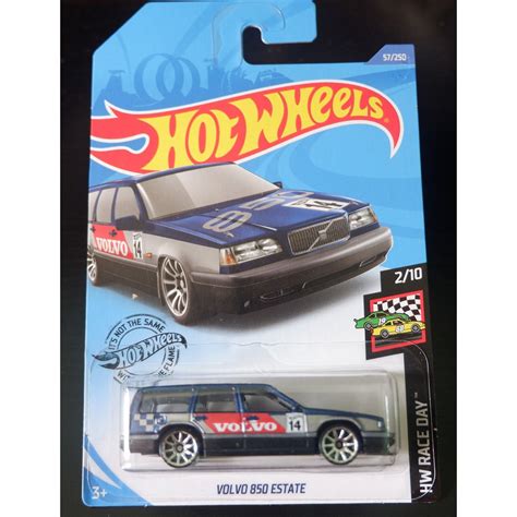 Hot Wheels Volvo 850 Estate Dark Blue HW RACE DAY 2020 057 250 Shopee Malaysia