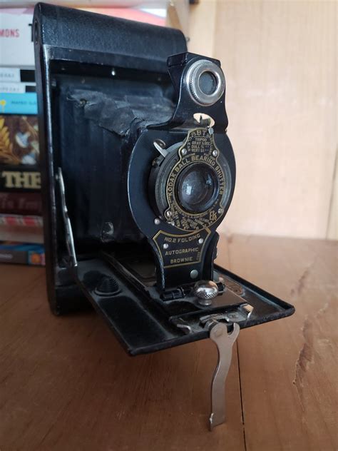 Vintage S S Kodak No Folding Autographic Brownie Etsy