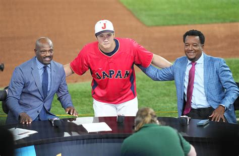 WBC大谷翔平にペドロマルティネス氏ら次々質問朗希に注目練習後米TVインタビュー WBC2023写真ニュース 日刊スポーツ