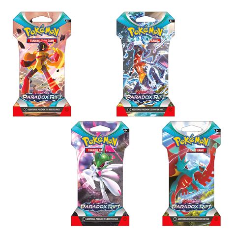 CARTAS DE POKEMON TCG SV PARADOX RIFT SLEEVED BOOSTER ENG XtremePlay