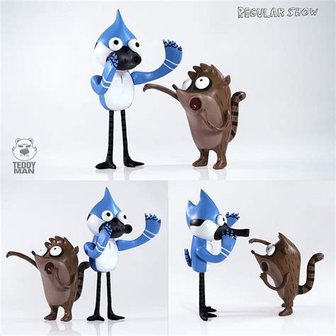 Custom Feature Regular Show Mordecai And Rigby By Teddyman Regular