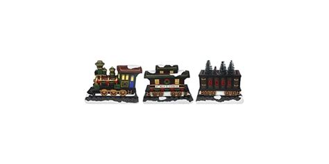 Christmas Village Tabletop Train Set