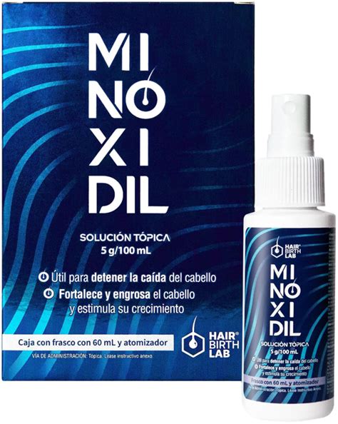 Medically Minoxidil Hair Birth Lab Sol Topica Fco Atomizador 60