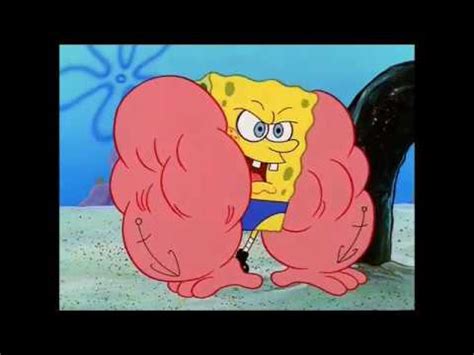 SpongeBob's Muscular Arms Get Bigger! - YouTube