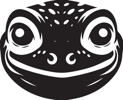 Toad Face Design 44044886 Vector Art at Vecteezy