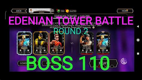 Mk Mobile Edenian Tower Boss Battle 110 Round 2 Mk Mobile Edenian