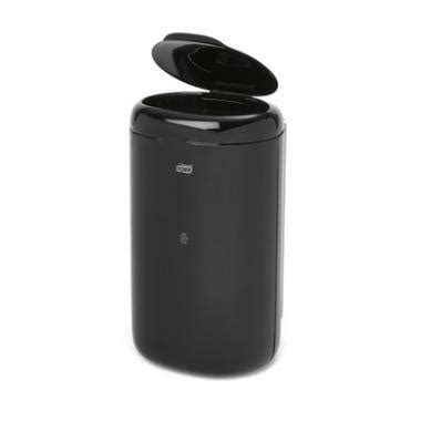 Tork Poubelle Mini Plastique Noir L X X Cm B Poubelles Sanitaires