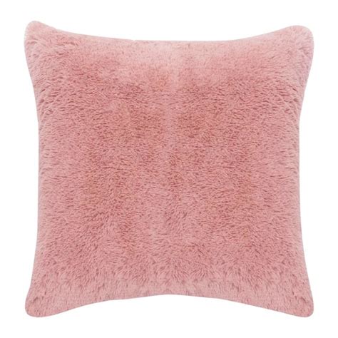 Coj N Decorativo Blancos Pileso Peluche Rosa Cm Walmart