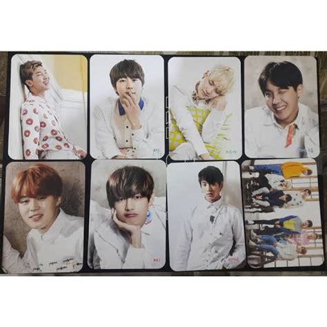 Kpop Seasons Magazine Vol Photocard Official Rare Rm Namjoon Jin