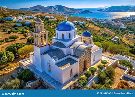 Paros Greek Island Island Of Greece In The Aegean Sea Political Map