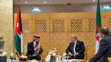 Le Prince H Ritier Rencontre Les Dirigeants Arabes En Alg Rie