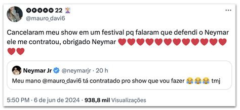 Oruam tem show cancelado após defender Neymar por PEC das praias