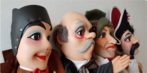 Les différents personnages du spectacle de guignol traditionnel