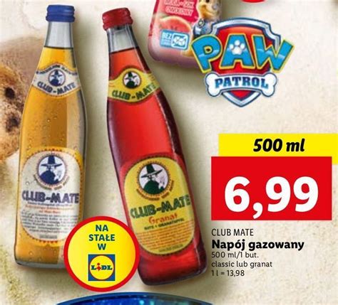 Promocja Nap J Club Mate Granat W Lidl