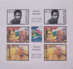 Stamp: Nelson Mandela (Netherlands: Private Post Offices(Europost) Col ...