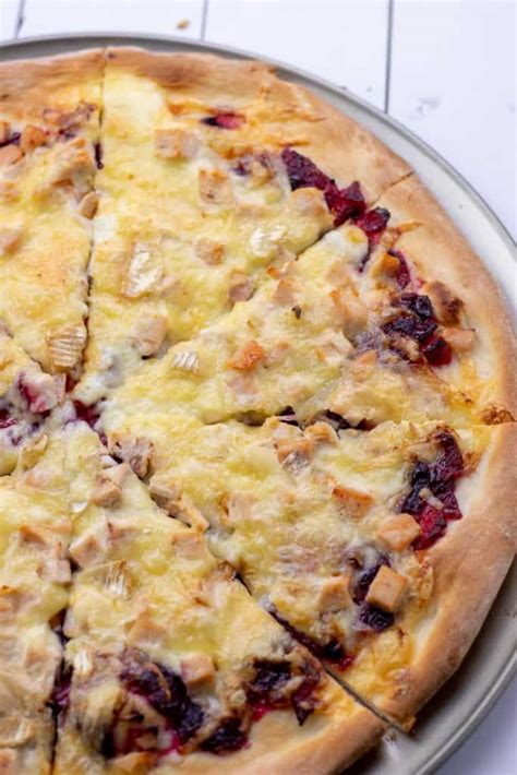 Cranberry Brie Chicken Pizza Whipped It Up