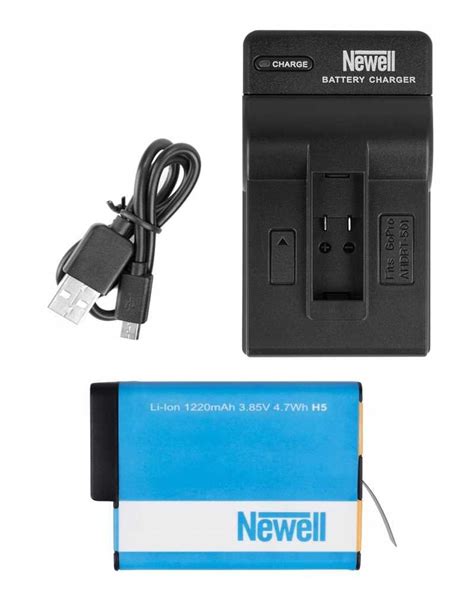 ZESTAW Ładowarka Newell DC USB AHDBT 001 HERO 5 7 AKUMULATOR NEWELL