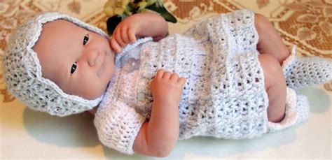 Pdf Pattern Crochet Inch Berenguer Baby Doll La Newborn Etsy Australia