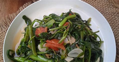 Resep Tumis Kangkung Mix Daun Ginseng Oleh Yuni Kurniasih Cookpad