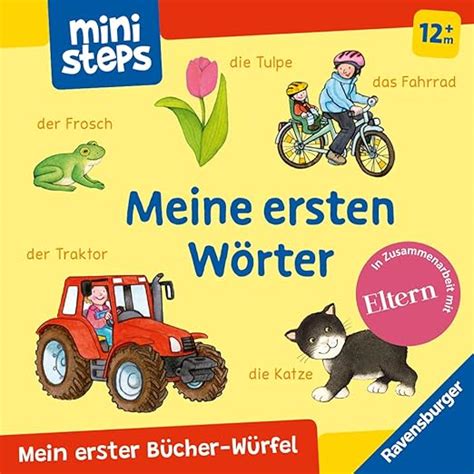 Ministeps Mein Erster B Cher W Rfel Meine Ersten W Rter B Cher Set