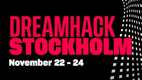 Contact DreamHack Stockholm 2024