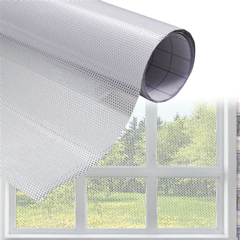 Buy Xhuangtech One Way Privacy Window Film Perforated Vinyl Window Film